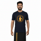 BestyPop Men’s Graphic Print Round Neck T-Shirt- Ayyappan