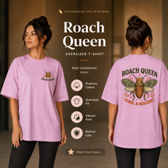 BestyPop Women’s Oversized T-Shirt - RoachQueen