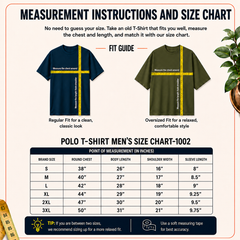 BestyPop Men’s Plain Polo T-Shirt