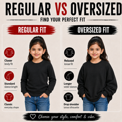 BestyPop Girl’s Round Neck Sweatshirt