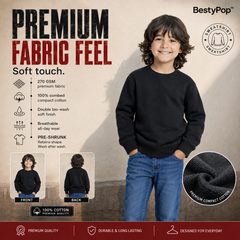 BestyPop Boy’s Round Neck Sweatshirt