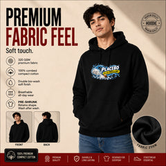 Freethinker | Arif Men's Placebo Hoodies - (320 GSM 3-thread loop knit, unbrushed fabric)