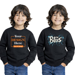 Bestypop Boy Round Neck sweatshirt T-shirt – Customize