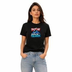 Freethinker | Arif Women's Show Me The Data Crew Neck T-Shirt - (170 GSM single jersey)