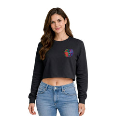 BestyPop Women’s Oversized full Sleeve Crop Top