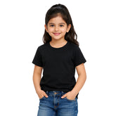 BestyPop Girl’s Plain Round Neck T-Shirt