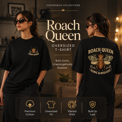 BestyPop Women’s Oversized T-Shirt - RoachQueen