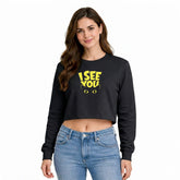 BestyPop Women’s Oversized full Sleeve Crop Top