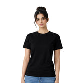 BestyPop Women’s Plain Round Neck T-Shirt