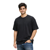 BestyPop Men’s Oversized Plain T-Shirt