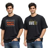 Bestypop Men Crew Neck Oversized – Customize