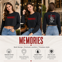BestyPop Women’s Crop top full Sleeve - 270 GSM