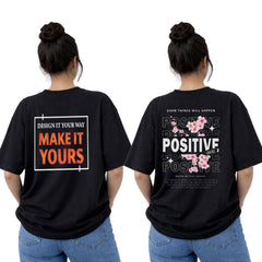 Bestypop Women Crew Neck Oversized – Customize