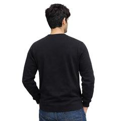 BestyPop Men’s Graphic Print Round Neck Sweatshirt - 270 GSM