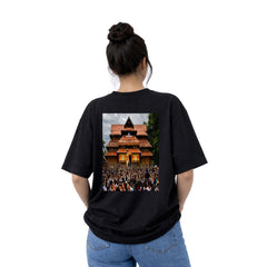 Bestypop Women's Crew Neck Oversized t-shirt - തൃശൂർ പൂരം വൈബ്സ്
