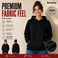 BestyPop Women’s Plain Hoodie