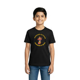 BestyPop Boy's Graphic Print Round Neck T-Shirt- Ayyappan