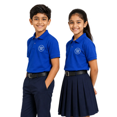 Demo Listing - Kid's unisex Polo House Colours School Uniform T-Shirt - 200GSM Mars Pique fabric (100% Micro Polyester) - Style Code: 1025
