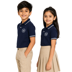 Demo Listing - Kid's unisex Polo Plain School Uniform T-Shirt - 200GSM Mars Pique fabric (100% Micro Polyester) - Style Code: 1025