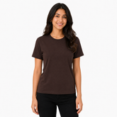 Women’s Plain Round Neck T-Shirt - 200 GSM Supima cotton Single Jersey