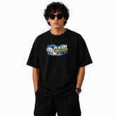 Freethinker | Arif Men's Placebo Crew neck Oversized T-Shirt - (225 GSM heavyweight fabric)
