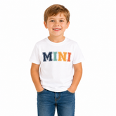 Family Matching Round Neck T-Shirt for Son – Mini- (170 GSM) single jersey