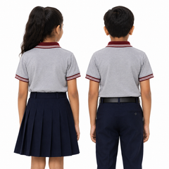 Kids’ Unisex Polo School Uniform T-Shirt - 100% Polyester Lacoste (240 GSM)