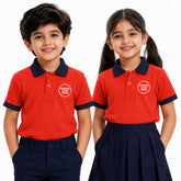 Demo Listing - Kid's Unisex Polo Plain School Uniform T-Shirt - 230GSM Nirmal Knit pique(100 % Micro polyester - Style Code: 1026