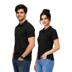 Bestypop Unisex Mars polo T-shirt -(200 GSM premium Mars Pique fabric)