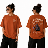 BestyPop Women’s Oversized T-Shirt - Overthinking Club