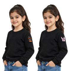 Bestypop Girl Round Neck sweatshirt T-shirt – Customize