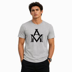 BestyPop Men’s Graphic Print Round Neck T-Shirt- AM Designs