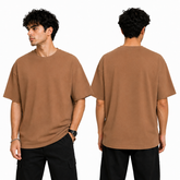 BestyPop Men’s Oversized Plain T-Shirt