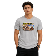 Freethinker | Arif Men's Reincarnation Crew Neck T-Shirt - (170 GSM single jersey)