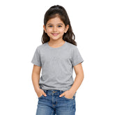 BestyPop Girl’s Plain Round Neck T-Shirt