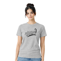 Bestypop Women's Crew Neck t-shirt - ചുള്ളത്തി(170 GSM single jersey)