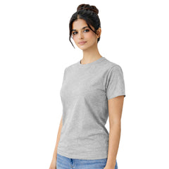 BestyPop Women’s Plain Round Neck T-Shirt