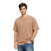 BestyPop Men’s Oversized Plain T-Shirt