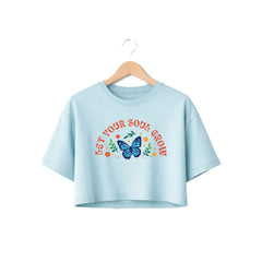 BestyPop Women’s Oversized Half Sleeve Crop Top