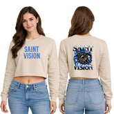 BestyPop Women’s Crop top full Sleeve - 270 GSM