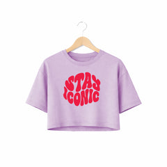 BestyPop Women’s Oversized Half Sleeve Crop Top