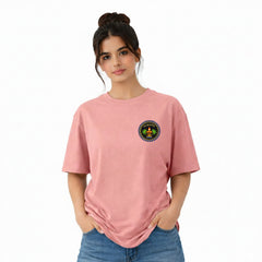 BestyPop Women’s Oversized Graphic Print T-Shirt - 225 GSM