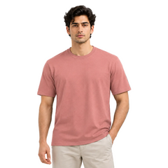 Men’s Plain Round Neck T-Shirt - 200 GSM Supima cotton Single Jersey