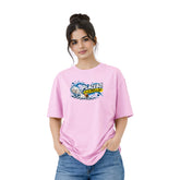 Freethinker | Arif Women's Placebo Crew neck Oversized T-Shirt - (225 GSM heavyweight fabric)
