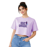 BestyPop Women’s Oversized Half Sleeve Crop Top