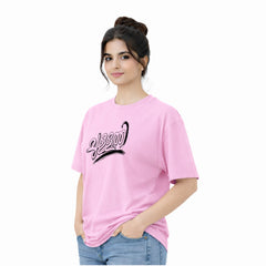 BestyPop Crew Neck oversized t-shirt - ചുള്ളത്തി(225 GSM heavyweight fabric)