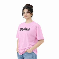 Bestypop Women's Crew Neck Oversized t-shirt - ഇടുക്കിക്കാരി
