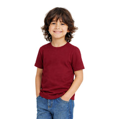 BestyPop Boy’s Plain Round Neck T-Shirt