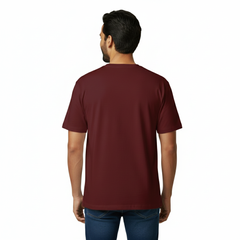 BestyPop Men’s Graphic Print Round Neck T-Shirt- Krishna (170 GSM single jersey)