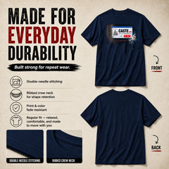 Freethinker | Arif Men's Equality Crew Neck T-Shirt - (170 GSM single jersey)